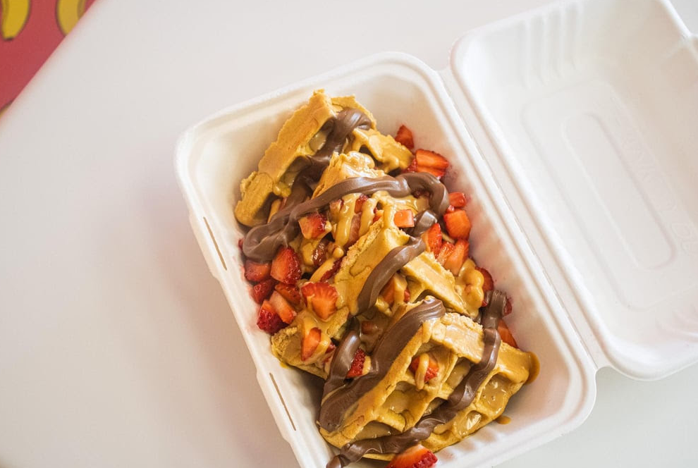 Protein waffles